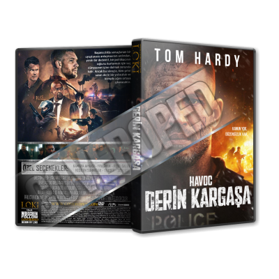 Derin Kargaşa - Havoc - 2025 Türkçe Dvd Cover Tasarımı